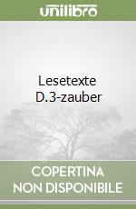 Lesetexte D.3-zauber libro