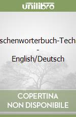 Taschenworterbuch-Technik - English/Deutsch