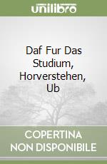 Daf Fur Das Studium, Horverstehen, Ub libro