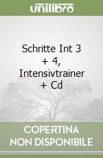 Schritte Int 3 + 4, Intensivtrainer + Cd libro