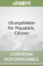 Ubungsblatter Per Mausklick, Cd-rom libro