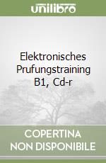 Elektronisches Prufungstraining B1, Cd-r libro