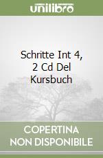 Schritte Int 4, 2 Cd Del Kursbuch libro