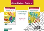 Schnelltrainer Deutsch. Per le Scuole superiori. Vol. 1-2: Ich bin, du bist... sind Sie?-Am liebsten den Superlativ libro