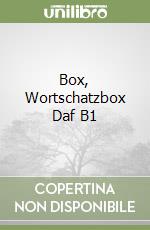 Box, Wortschatzbox Daf B1 libro
