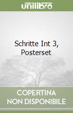 Schritte Int 3, Posterset libro