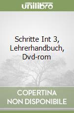 Schritte Int 3, Lehrerhandbuch, Dvd-rom libro