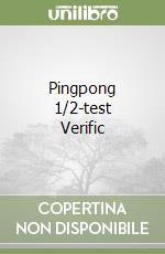 Pingpong 1/2-test Verific libro