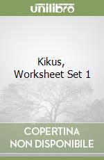 Kikus, Worksheet Set 1 libro
