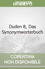 Duden 8, Das Synonymworterbuch libro