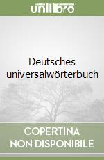 Deutsches universalwörterbuch libro