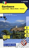 Lago di Garda, lago d'Idro, Monte Baldo, Verona 1:50.000. Carta escursionistica libro