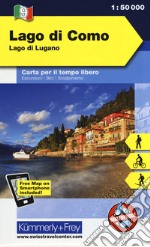 Lago di Como, lago di Lugano 1:50.000. Carta escursionistica libro