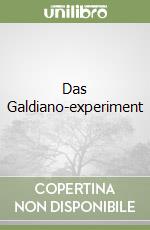 Das Galdiano-experiment libro