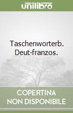 Taschenworterb. Deut-franzos. libro