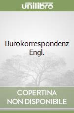 Burokorrespondenz Engl. libro