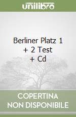 Berliner Platz 1 + 2 Test + Cd libro