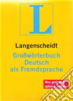 Großwörterbuch deutsch als fremdsprache libro