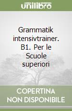 Grammatik intensivtrainer. B1. Per le Scuole superiori libro