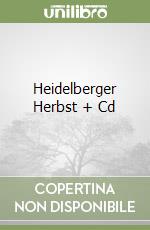 Heidelberger Herbst + Cd libro