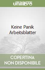 Keine Panik Arbeitsblatter libro