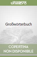 Großwörterbuch libro