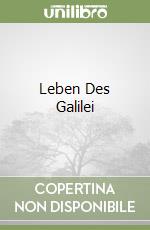 Leben Des Galilei libro