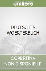 DEUTSCHES WOERTERBUCH libro