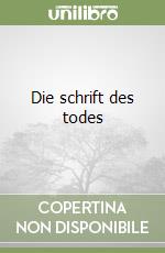 Die schrift des todes libro