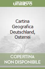 Cartina Geografica Deutschland, Osterrei libro