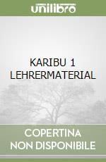 KARIBU 1 LEHRERMATERIAL libro