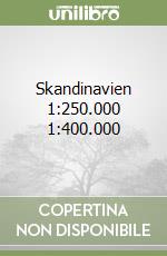 Skandinavien 1:250.000 1:400.000 libro