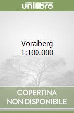 Voralberg 1:100.000 libro