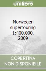 Norwegen supertouring 1:400.000. 2009 libro