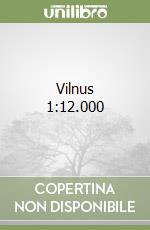 Vilnus 1:12.000 libro