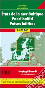 Paesi Baltici 1:800.000 libro