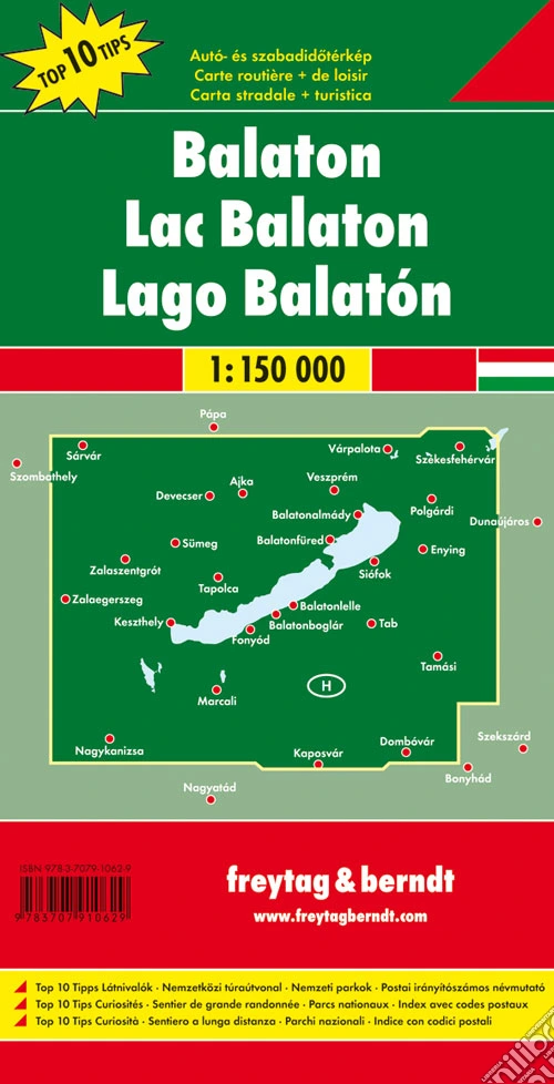 Lago Balaton 1:150.000