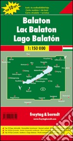 Lago Balaton 1:150.000 libro