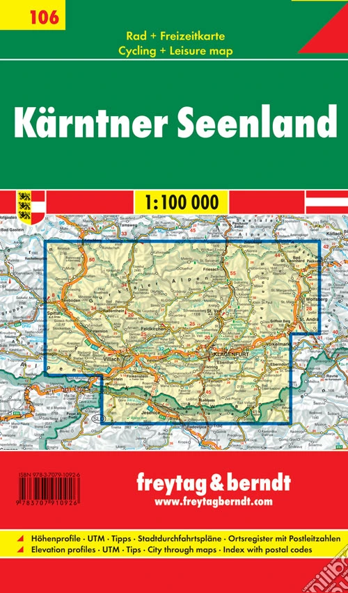Kärtner Seenland 1:100.000