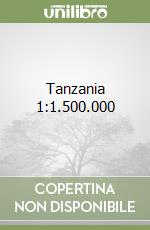 Tanzania 1:1.500.000 libro