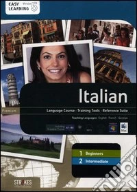 Italiano. Vol. 1-2. Corso interattivo per principianti-Corso interattivo intermedio. DVD-ROM libro