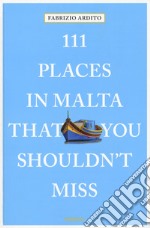 111 places in Malta that you shouldn't miss libro