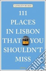 111 places in Lisbon that you shouldn't miss libro