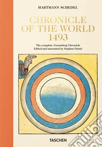 Hartmann Schedel. Chronicle of the World 1493. Ediz. inglese libro