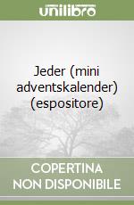 Jeder (mini adventskalender) (espositore) libro