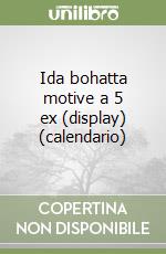 Ida bohatta motive a 5 ex (display) (calendario) libro