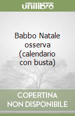 Babbo Natale osserva (calendario con busta) libro
