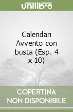 Calendari Avvento con busta (Esp. 4 x 10) libro
