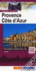 Provenza Costa Azzurra-Provence Cote d'Azur 1:200.000. Carta stradale libro