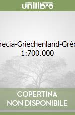 Grecia-Griechenland-Grèce 1:700.000 libro